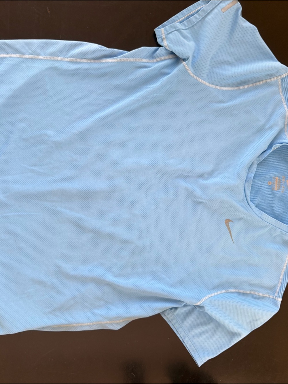 Nike Light Blue Short-Sleeve Performance Tee